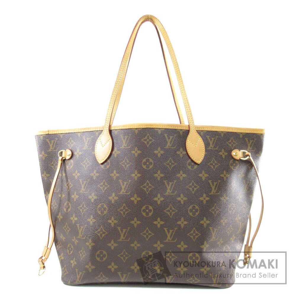 Louis Vuitton Neverfull Tote Bag Monogram Canvas Brown